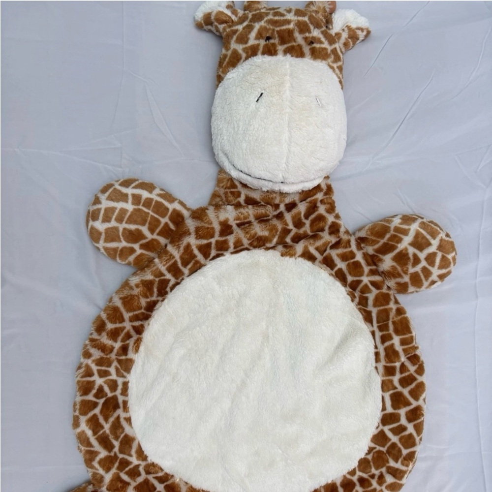 Giraffe Plush Baby Tummy Time Play Mat